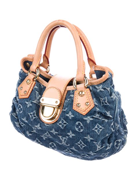 louis vuitton denim handbag replica|Louis Vuitton monogram denim handbags.